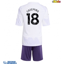 Manchester United Casemiro #18 Replica Away Minikit 2025-26 Short Sleeve (+ pants)
